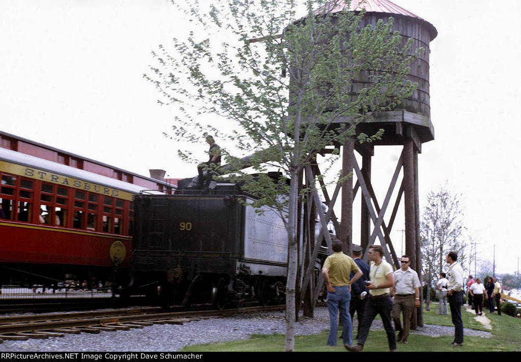 Strasburg RR 90 at Water Tower